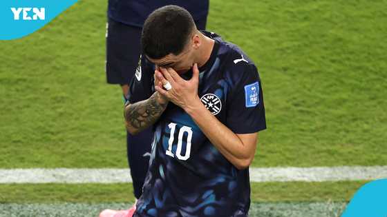 World Cup 2026: Miguel Almiron becomes first player sent off for covering his mouth