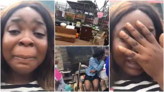 Woman & kids thrown out of husband's house after he passed on; daughter weeps