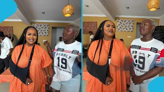 "Such a small world": Nana Ama McBrown and Chef Abby warm hearts after discovering sweet family connection