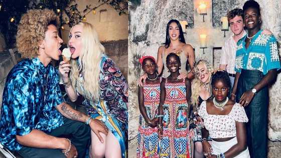 Madonna celebrates 63rd birthday in Italy with by her 27-year-old boyfriend and kids