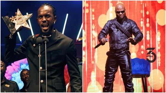 Black Sherif has reacted to King Promise winning Artist of the Year award ahead of him