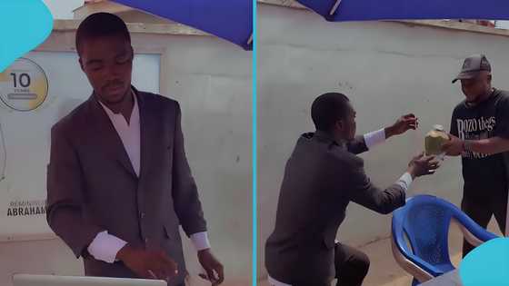 Ghanaian coconut seller who makes GH¢2,000 daily profit shares success story