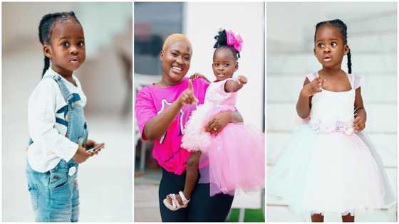 Fella Makafui and Medikal throw plush party for Island Frimpong's 2nd birthday, photos drop