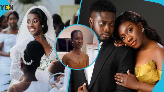 Ghanaian bride looks looks flawless as dress fitting and traditional wedding videos surface online