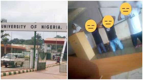 Female university lecturer reportedly tells students to kneel down for not sweeping lecture room