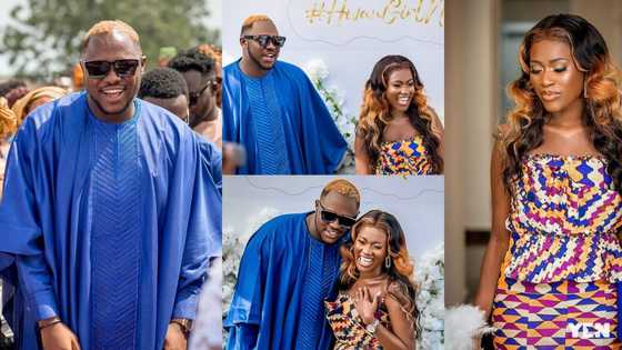 Fella Makafui celebrates 1st wedding anniversary with Medikal; shares lovely photos and message