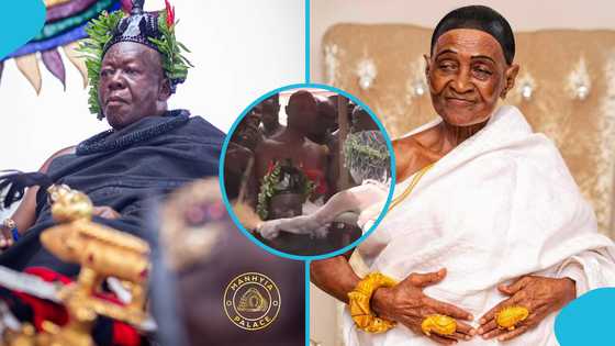 Asantehemaa Funeral: Otumfuo receives fortification as Nana Konadu Yiadom III's Dote Yie begins