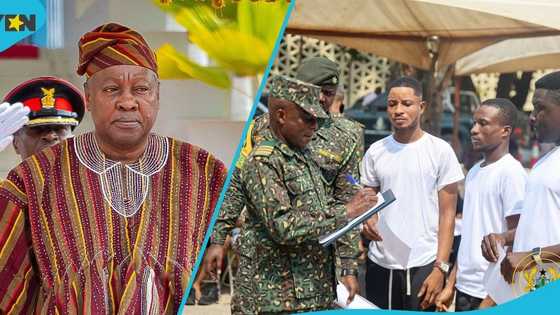 Mahama breaks silence on security services recruitment brouhaha