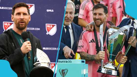 Video shows Messi speaking English for the first time during MLS match