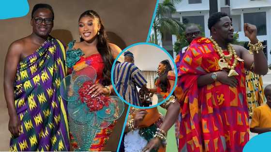 Apostle Amoako Attah struggles to hand over daughter’s hand to her husband, video