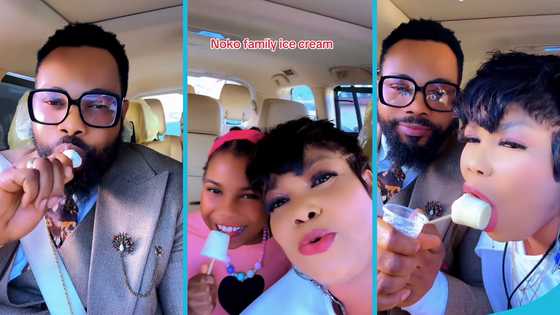 Angel Asiamah shares his abele with Agradaa, cute moment in video melts hearts