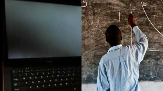 Ghanaian teacher's newly distributed laptop behaves like 'mumu' after 2 days; video goes viral