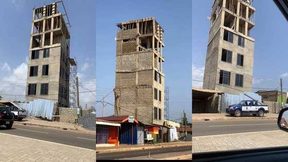 Residents of Ashaley Botwe in Accra cry over 'unsafe' tall building sited in area