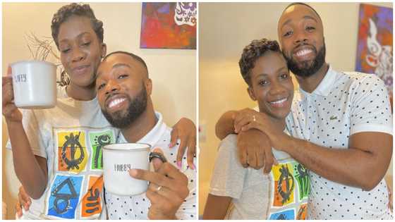 Ghanaian actor Harold and his wife Irene share more beautiful post-wedding photos and first Youtube video