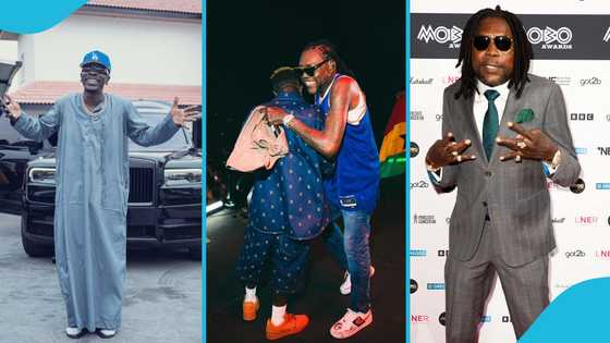 Shatta Wale explains his mysterious loyalty to Vybz Kartel: "Anywhere I see him, I'll kneel down"