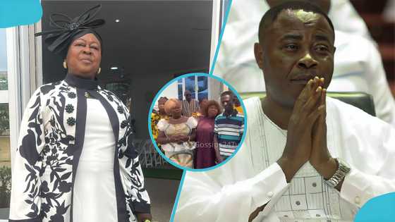 Reverend Anthony Boakye's family begs his widow after two-year feud, video stirs reactions
