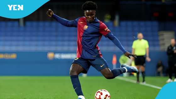 Ghanaian teen David Oduro bags assist in Barcelona’s win against Olot (video)
