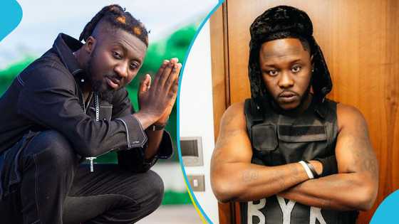 Amerado and Medikal revive their beef, trade verbal jabs at each other on social media