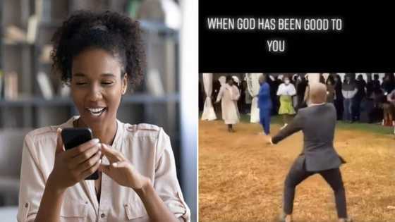 Viral video of lively man dancing at church is a whole mood: “When God has been good to you”