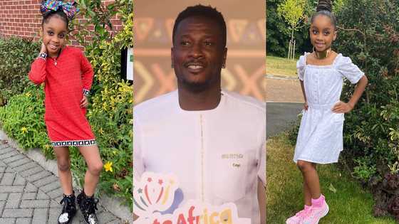 8 photos of Asamoah Gyan’s only daughter Ohemaa; she could pass for most beautiful celeb kid in Ghana