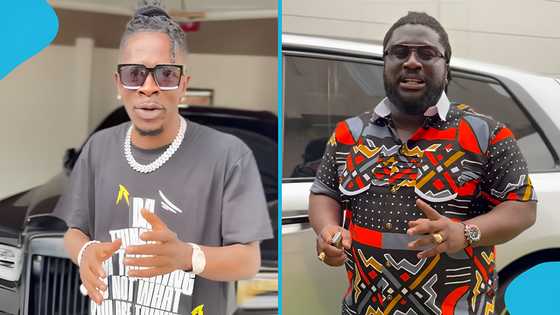 Shatta Wale teases Ajagurajah amid their Rolls Royce battle