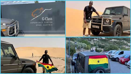 Beautiful videos and photos drop as Accra to London G-Wagon takes car to where it was made in Austria