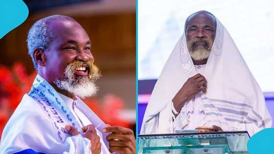 Adom Kyei Duah sternly warns church members who eat outside to stop using his washrooms, video stirs reactions