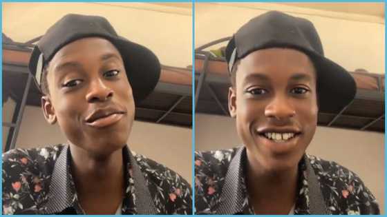 KNUST student mocks JHS teacher he met in Uni: "We are in the same class, he calls me boss"