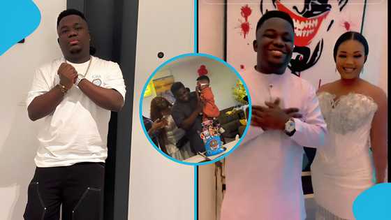 Abu Trica And His Baby Mama Flaunt Their Love, Bond With Their Son In Heartwarming Video