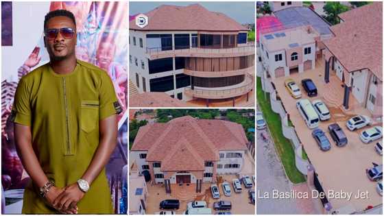 Asamoah Gyan: Old video spotlights $3 million mansion of GH football legend, fans admire: "This is amazing"