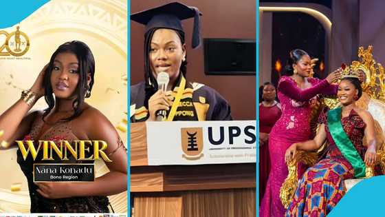 UPSA celebrates student Nana Konadu as she makes history with GMB 2026 victory
