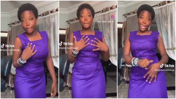 Mfantsiman Girls: Beautiful student performs to 'Obaa Hemaa' by Skyface SDW in video, leaves many in awe