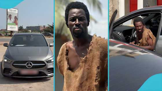 Ebo Noah buys new Mercedes-Benz days before his predicted flood, video stirs reactions