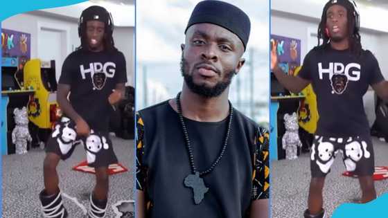 Kai Cenat excites many Ghanaians as he does azonto dance