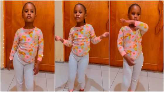 Little girl warms hearts with powerful dance video as she joins viral challenge