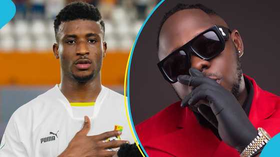 Medikal brags about football skills: "I'm a better player than Kudus"