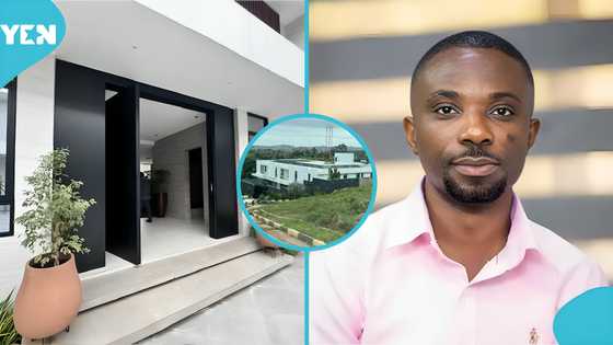 "Features a rooftop swimming pool": Video of NPP's Miracles' Aboagye’s alleged luxury mansion goes viral.