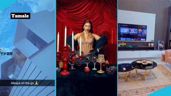 Hajia4Reall relocates to Tamale, flaunts her fully furnished mansion, video