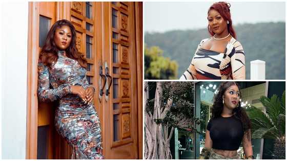 Salma Mumin looks smoky hot in a military uniform styled with GH¢46000 Christian Dior bag