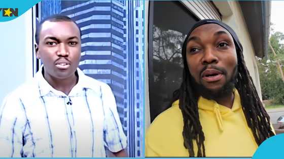 Ghanaian comedian David Oscar looks unrecognisable as he flaunts his new look in video