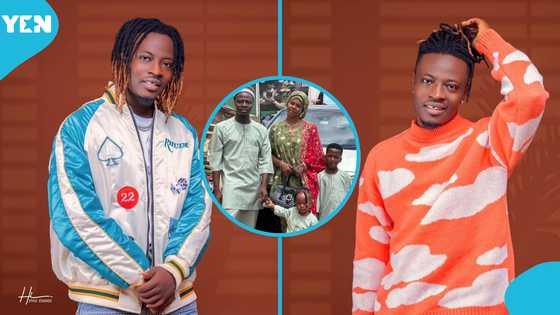 Fancy Gadam and his beautiful model wife flaunt their bond, netizens react