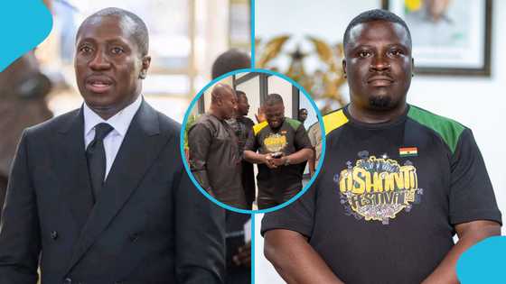 Afenyo-Markin and Ashanti Regional minister vibe like old pals, video excites many: "Country first"