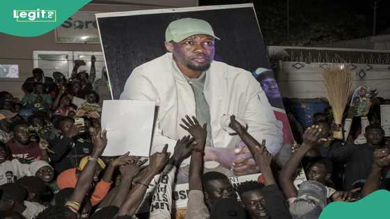 Senegal election: Jubilation as 44-year-old opposition leader Faye leads presidential race