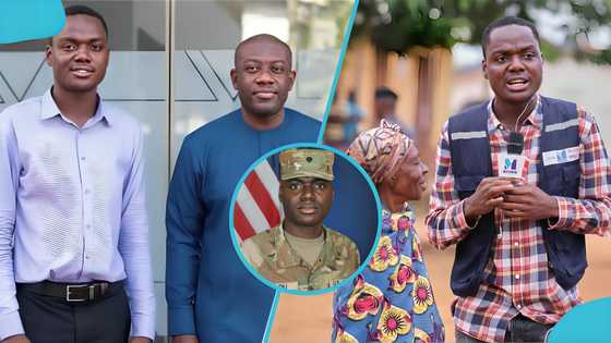 Popular Ghanaian media personality transitions into the US Army after relocating