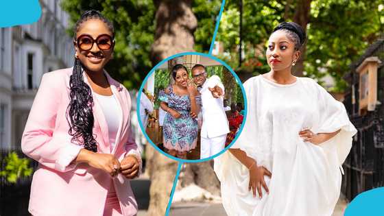 Anita Akuffo shows the expensive gifts her new husband got for her birthday