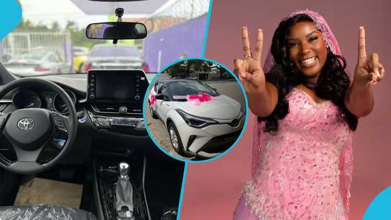 Afronita's new car: Photos of the plush interior of her 2023 Toyota C-HR emerge