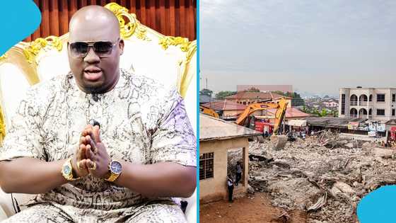 Karma President's doom prophecy seemingly comes to pass after Accra New Town building collapse, video