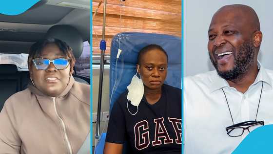 Nana Yaa Brefo's emotional gratitude to Ibrahim Mahama for helping sick journalist goes viral, video emerges