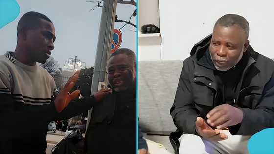 Homeless Ghanaian man in Italy reunites with family, reunion video evokes joy