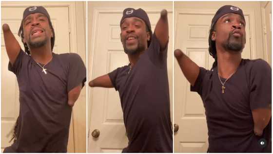 Trenubb: Armless TikTok celebrity shows off dance moves in cute video, fans excited: “Bring all the flow”